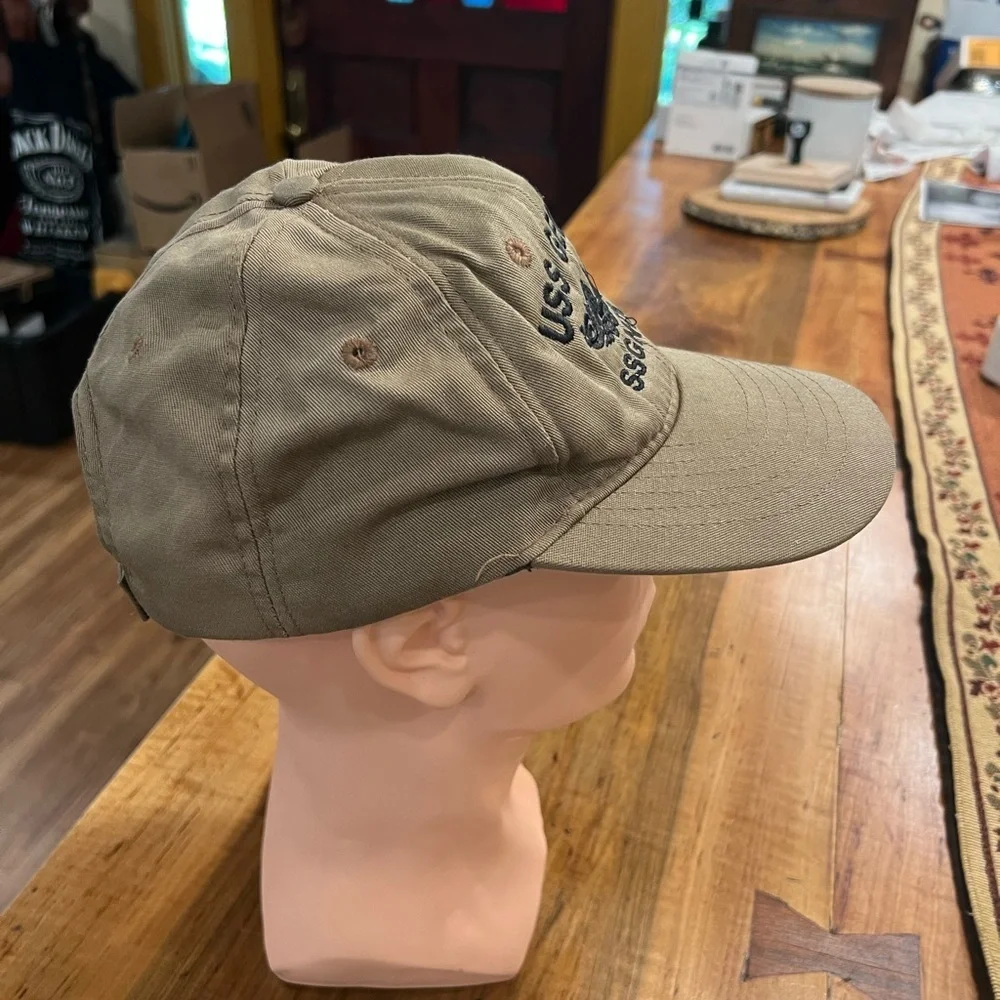 USS Georgia Tan Baseball Cap